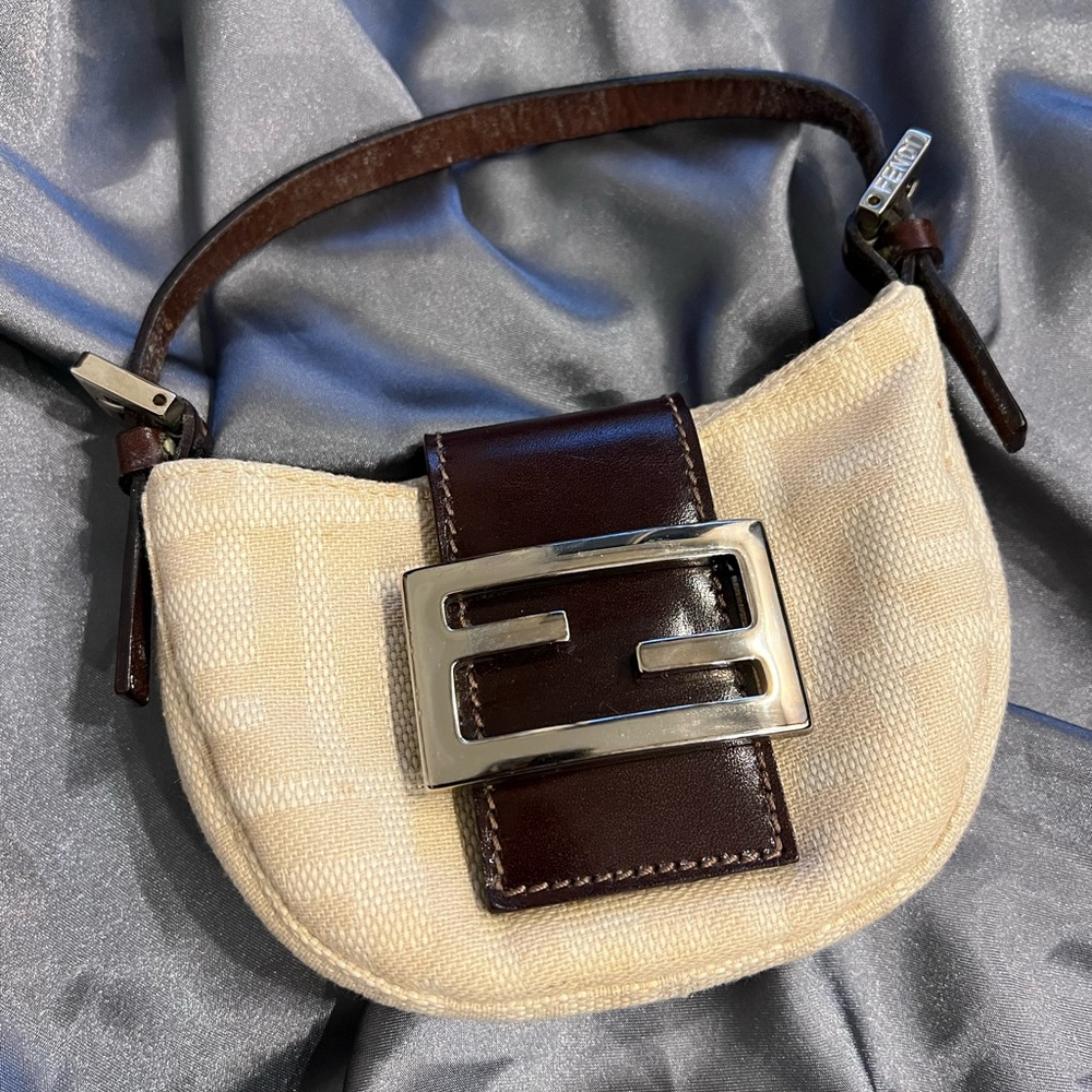 Vintage Fendi Croissant mini bag